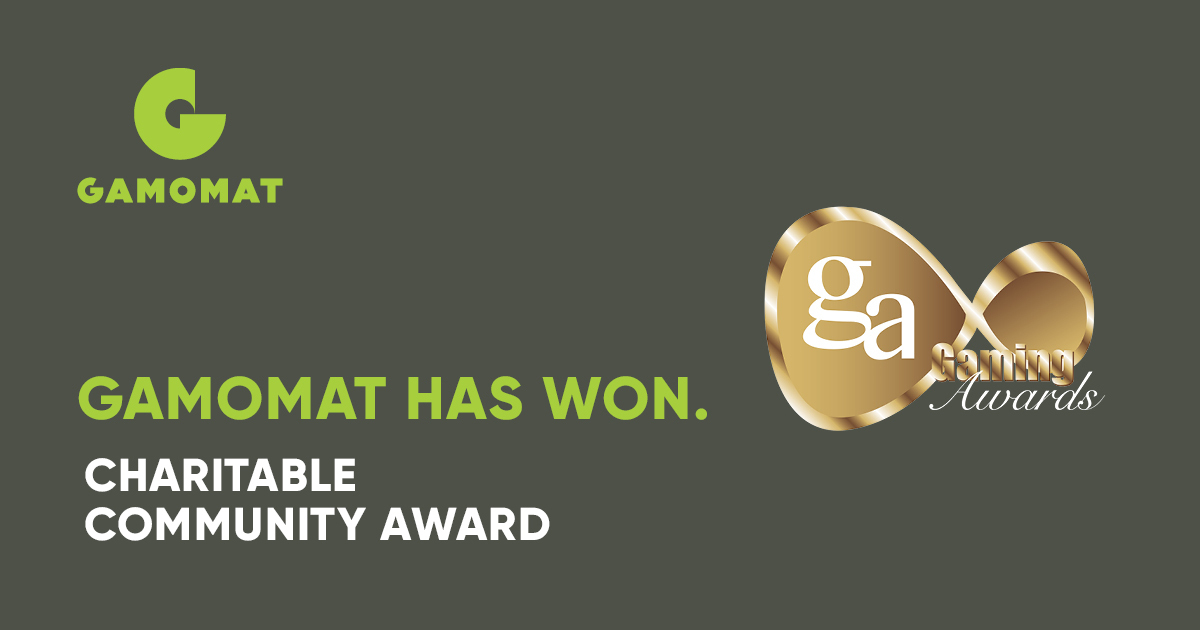 Gamomat Charity Award