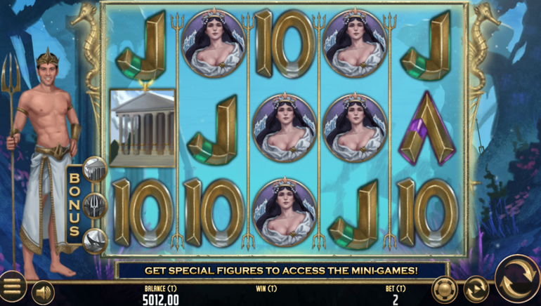 God of Seas 5-Reel Slot Game Screenshot