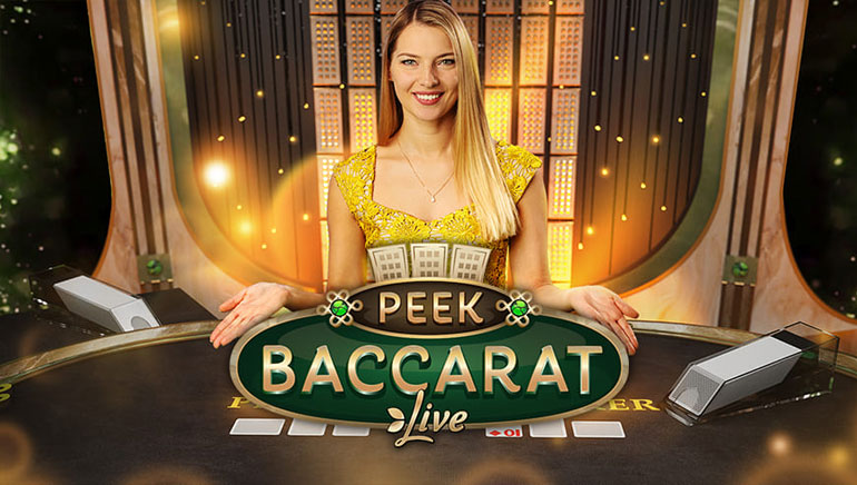 Peek Baccarat Live Game Screenshot