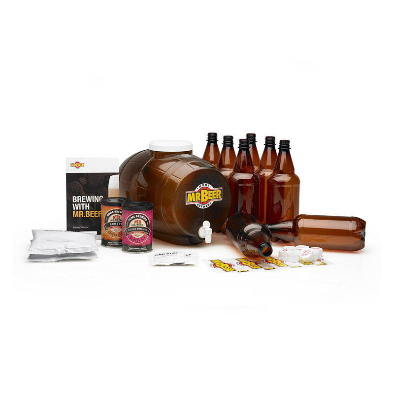 Mr Beer Premium Gold Edition Home Brew Kit