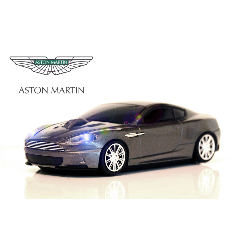 Wireless Car Mouse - Aston Martin - Storm Black