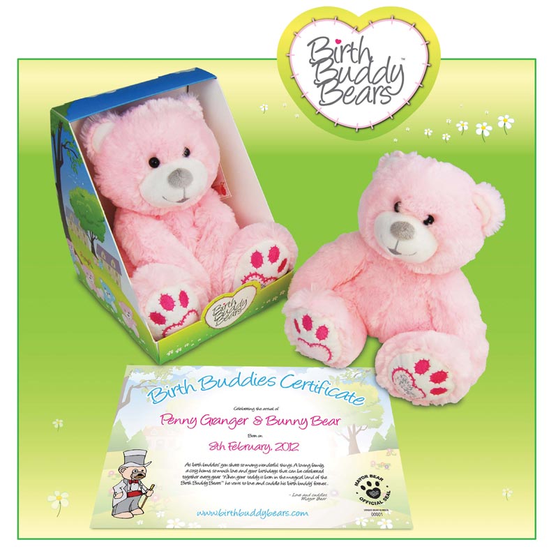 Birth Buddy Teddy Bears