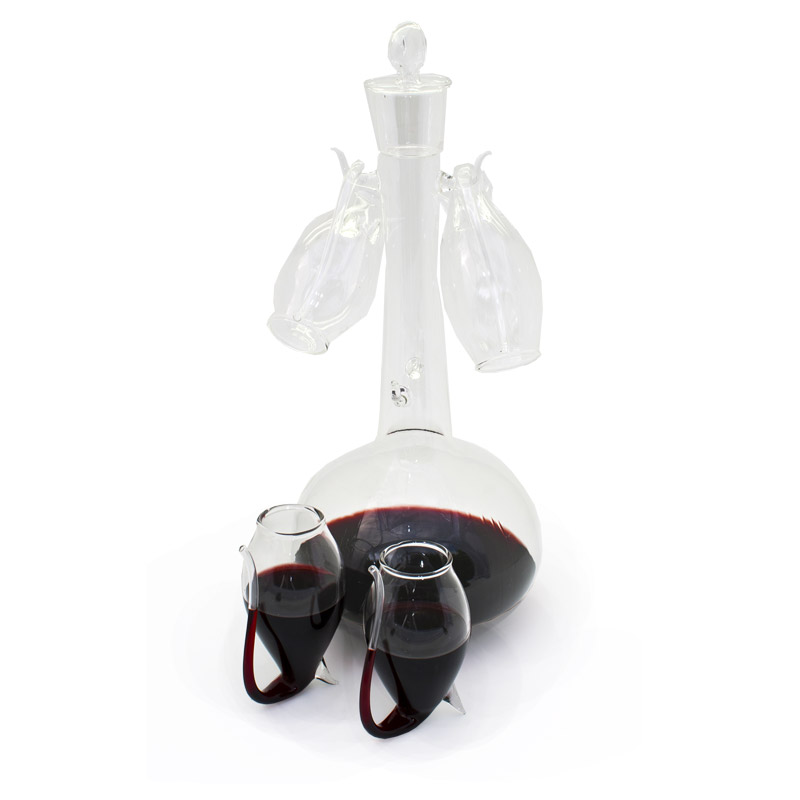 Port Decanter & 4 Glass Sipper Set Buy from