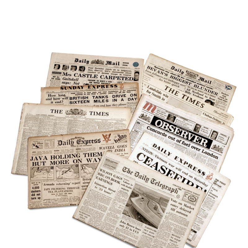 Original Archive Newspapers Buy from