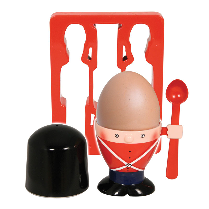Soldier Egg Cup and Toast Cutter