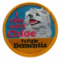 I Ride With Chloe To Fight Dementia Patch - Buy Now