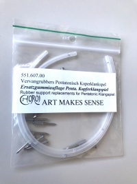 vervangrubbers pentatonisch koperklankspel