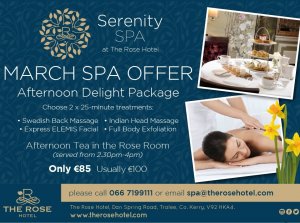 Serenity Spa at The Rose Hotel Tralee