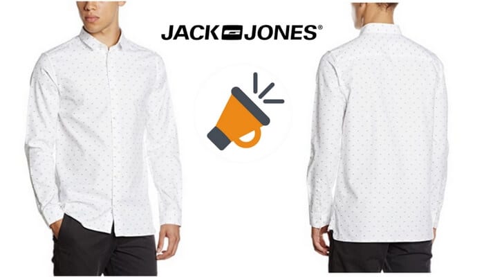 camisa blanca hombre barata