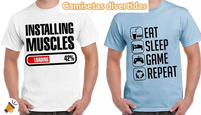 camisetas divertidas hombre