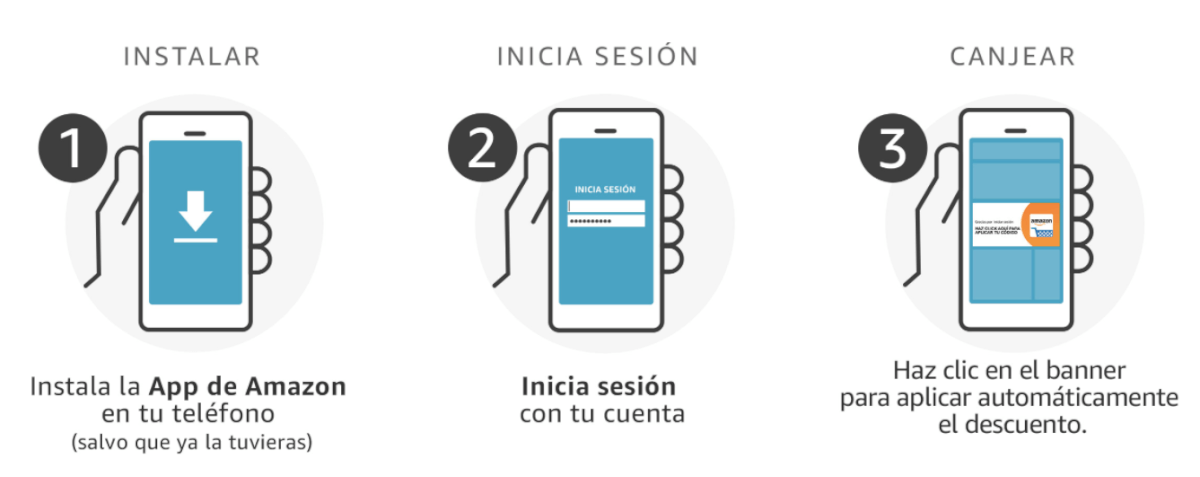 5 Gratis En Amazon Por Solo Iniciar Sesion En Su App