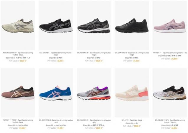 zapatillas outlet asics