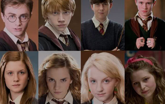 Nombres De Personajes De Harry Potter