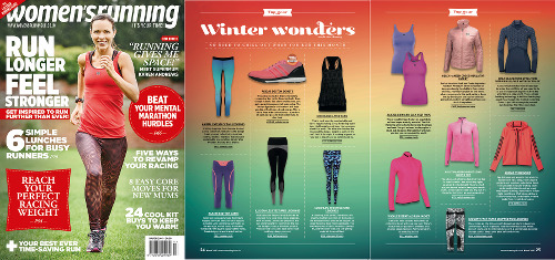 Women's Running UK - Erin Front Cover