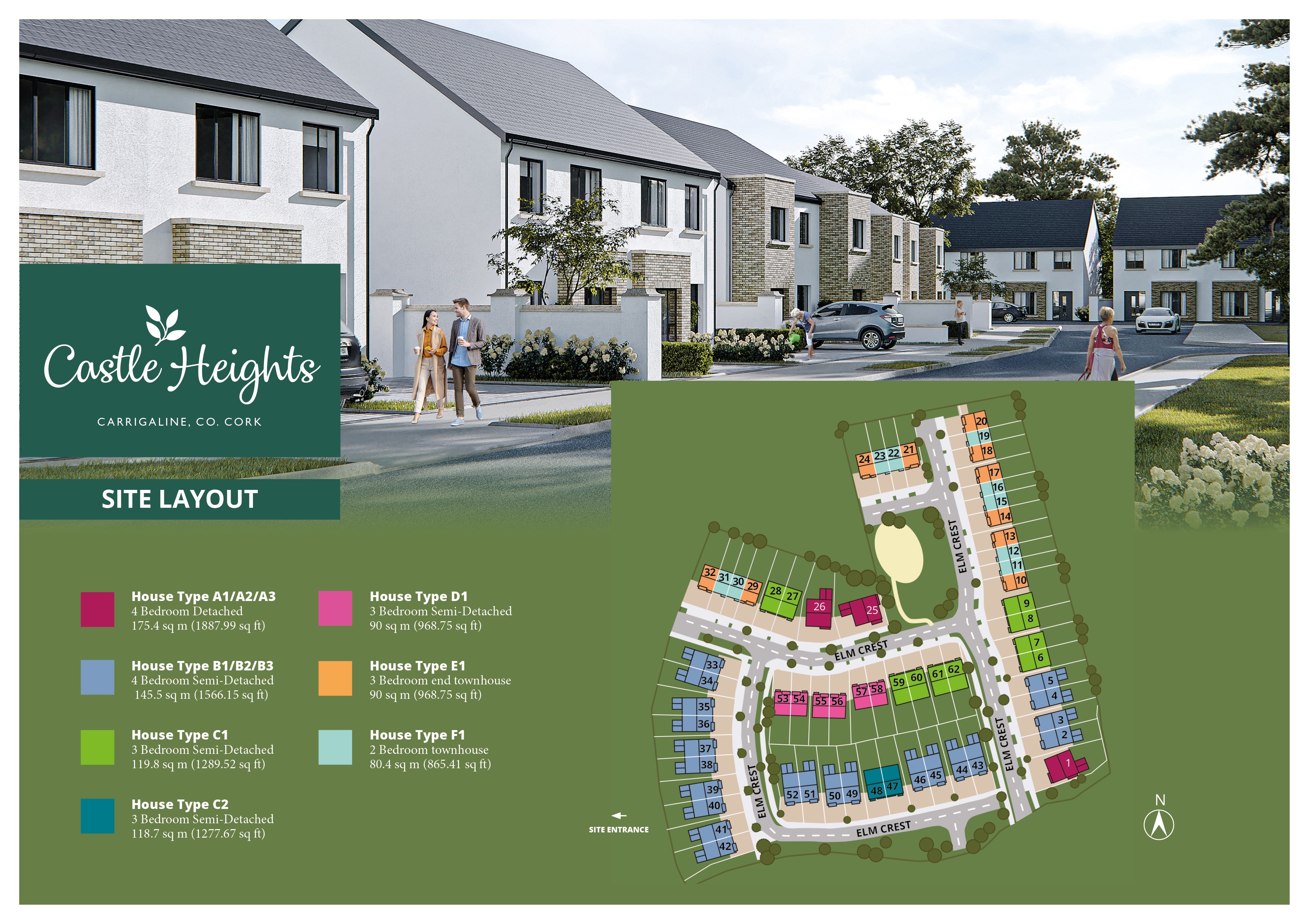 Type A2, Castle Heights, Type A2, Castle Heights, Kilmoney Road