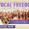 URIA TSUR - Vocal Freedom - Nyon 2026 Salle communale de Perdtemps Nyon Billets