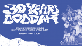 30 Years doodah Party Kulturzentrum Galvanik Zug Billets