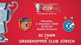SC Cham (PL) - Grasshopper Club Zürich (SL) Stadion Eizmoos Cham Tickets