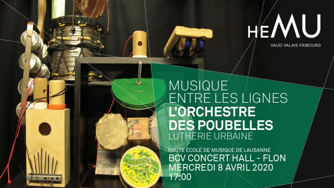 L'Orchestre des poubelles in Lausanne - Buy your tickets now!