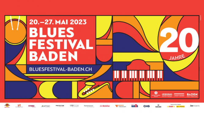 Bluesfestival Baden 2023 | Festivalpass Stadt Baden Baden Biglietti