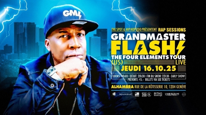 Grandmaster Flash live @ Dynamo Zürich Dynamo Saal Zürich Tickets