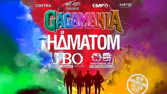 Hämatom | Gagamania 2026 Konzertfabrik Z7 Pratteln Biglietti