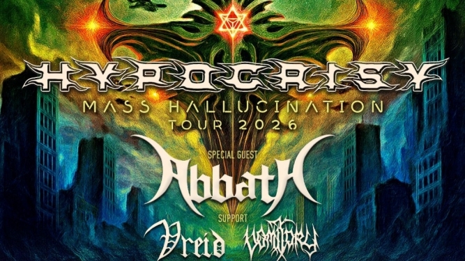 Hypocrisy | Mass Hallucination Tour 2026 Konzertfabrik Z7 Pratteln Tickets