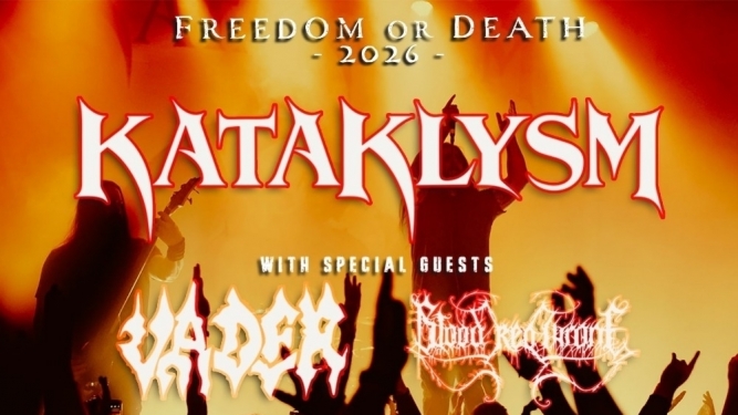 Kataklysm | Freedom or Death Tour 2026 Konzertfabrik Z7 Pratteln Billets