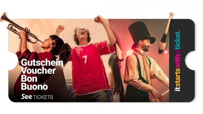 Gutschein von See Tickets Musik, Festivals, Tanz & Clubbing Bühne Biglietti