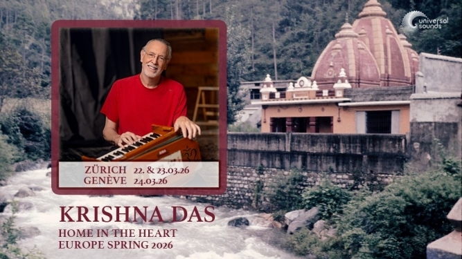 Krishna Das | Home in the Heart Europe Spring 2026 Alhambra Genève Billets