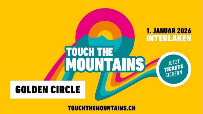 TOUCH THE MOUNTAINS 2026 Höheweg Interlaken Tickets