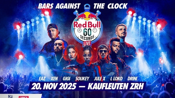 Red Bull 60 Seconds Live Kaufleuten Zürich Tickets