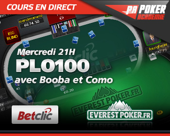 cours en direct poker
