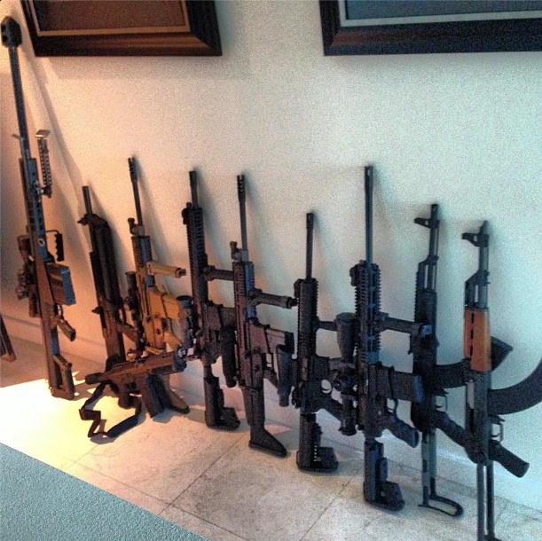 Dan Bilzerian armes gun