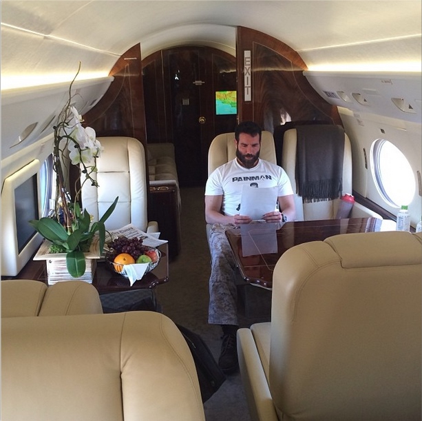 Dan Bilzerian jet