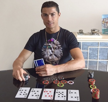 cristiano ronalo pokerstars poker