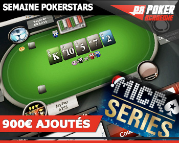 semaine everest poker academie poker festival 50€ gratuit offerts bonus poker