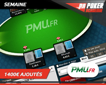 Semaine Betclic Poker 765€ ajoutés