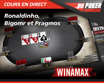 Direct Tournoi Winamax Poker