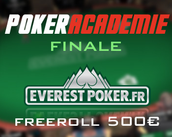 Poker Académie Finale Everest