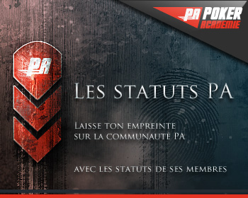 Statuts Poker Académie