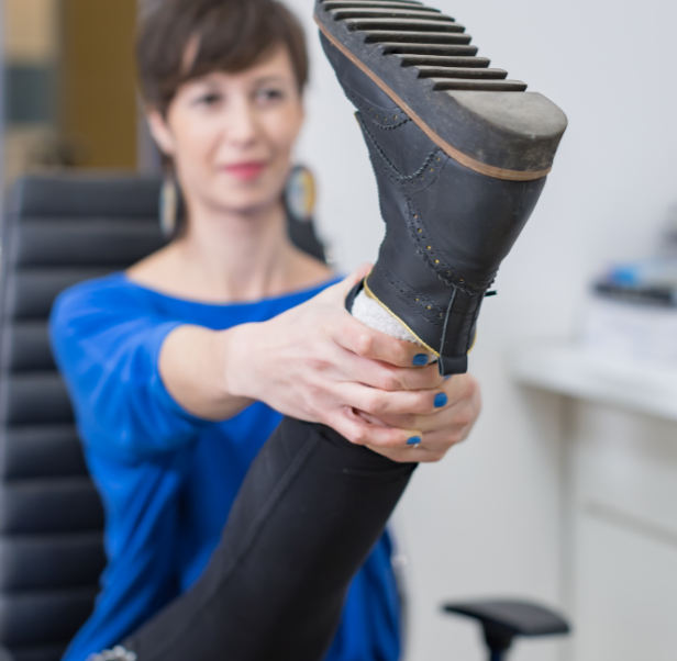 Been extensie oefening