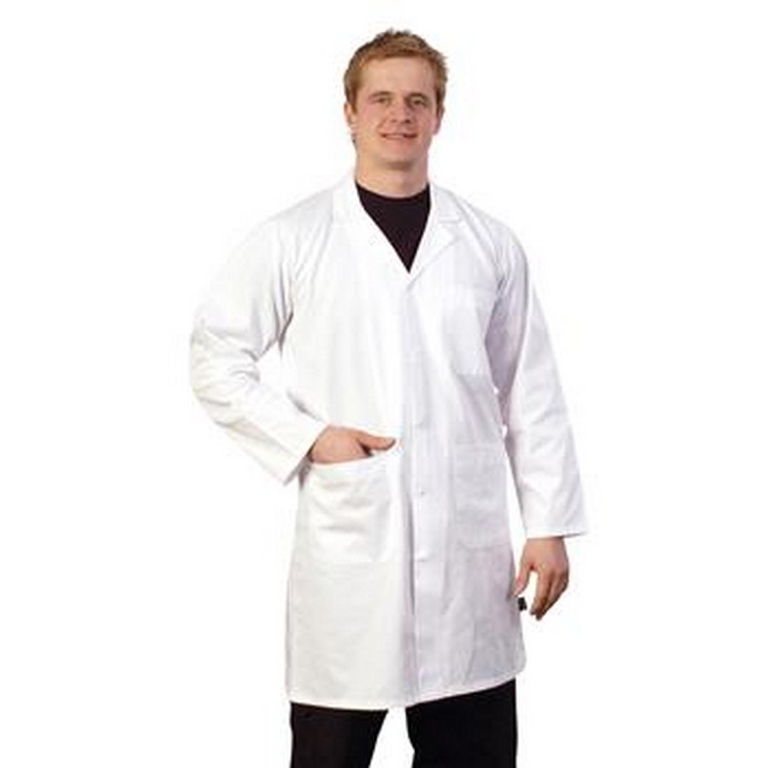 BonChef Adults Hygiene Coat (2XL) (White)