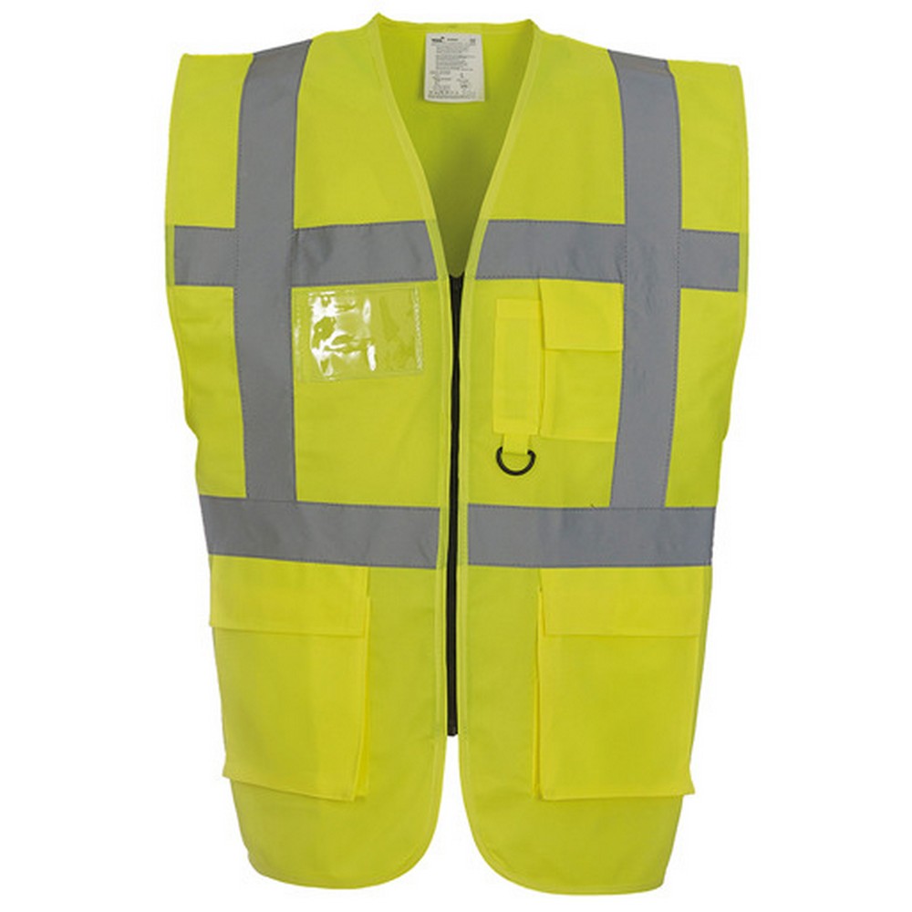 Yoko Hi-Vis Premium Executive//Manager Waistcoat Jacket