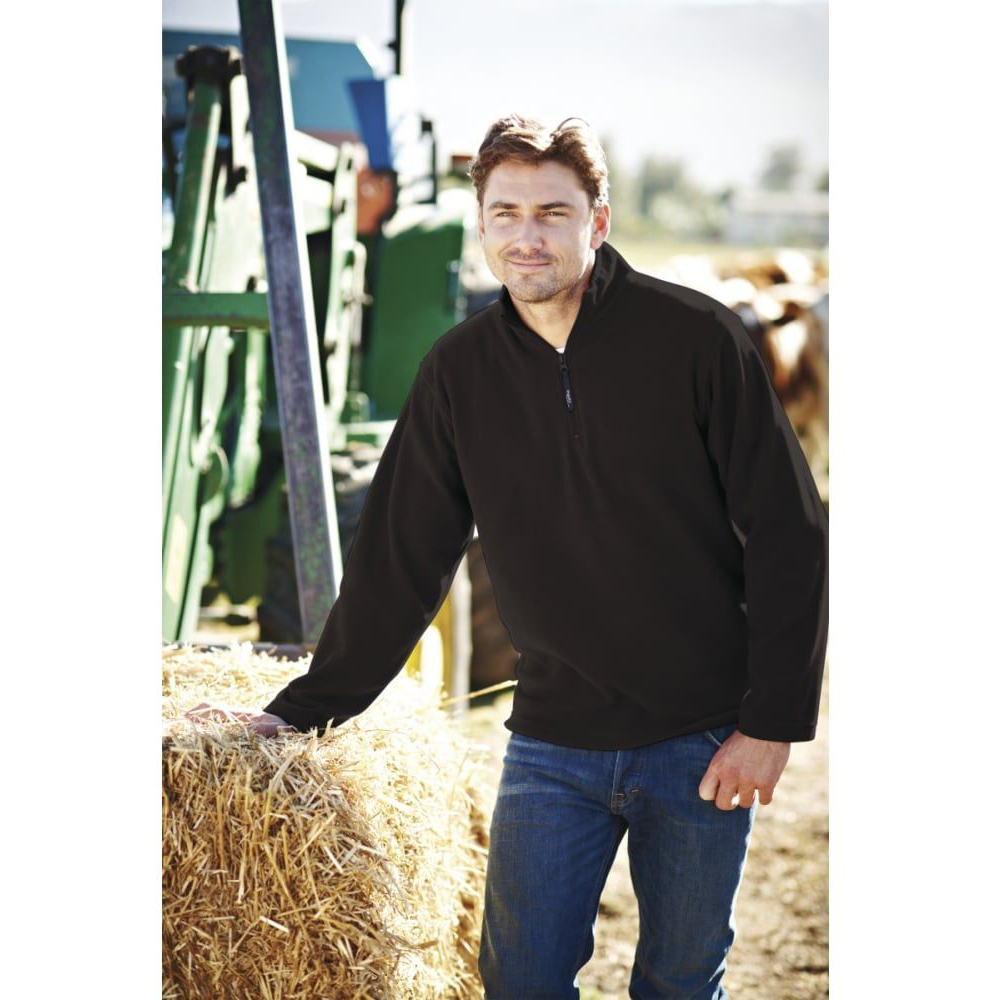 Regatta Mens Micro Zip Neck Fleece Top 