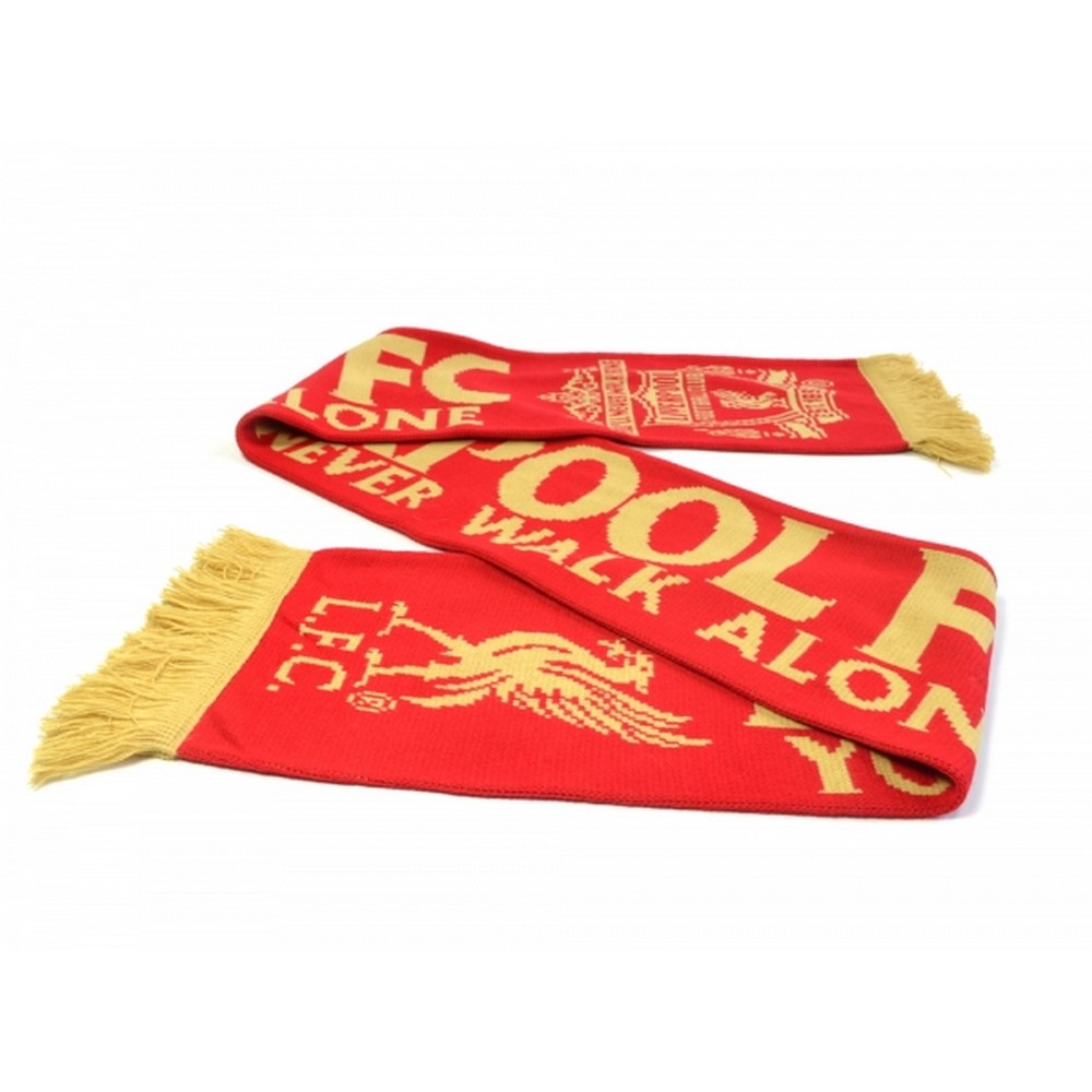 Club Licensed Liverpool Mo Salah Knitted Scarf