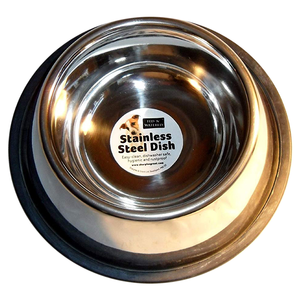 Fed N Watered Stainless Steel Cocker Spaniel Bowl (BT1139