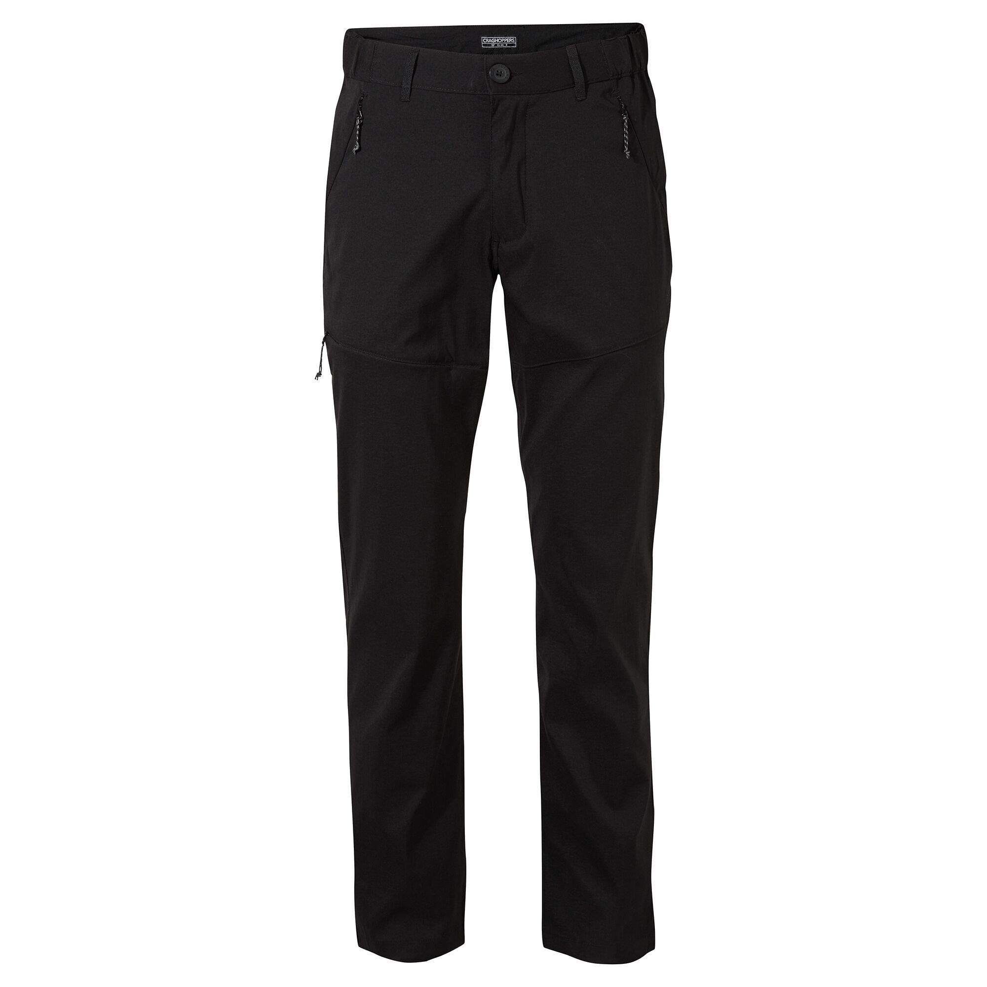 Craghoppers Mens Kiwi Pro II Trousers (34L) (Black)