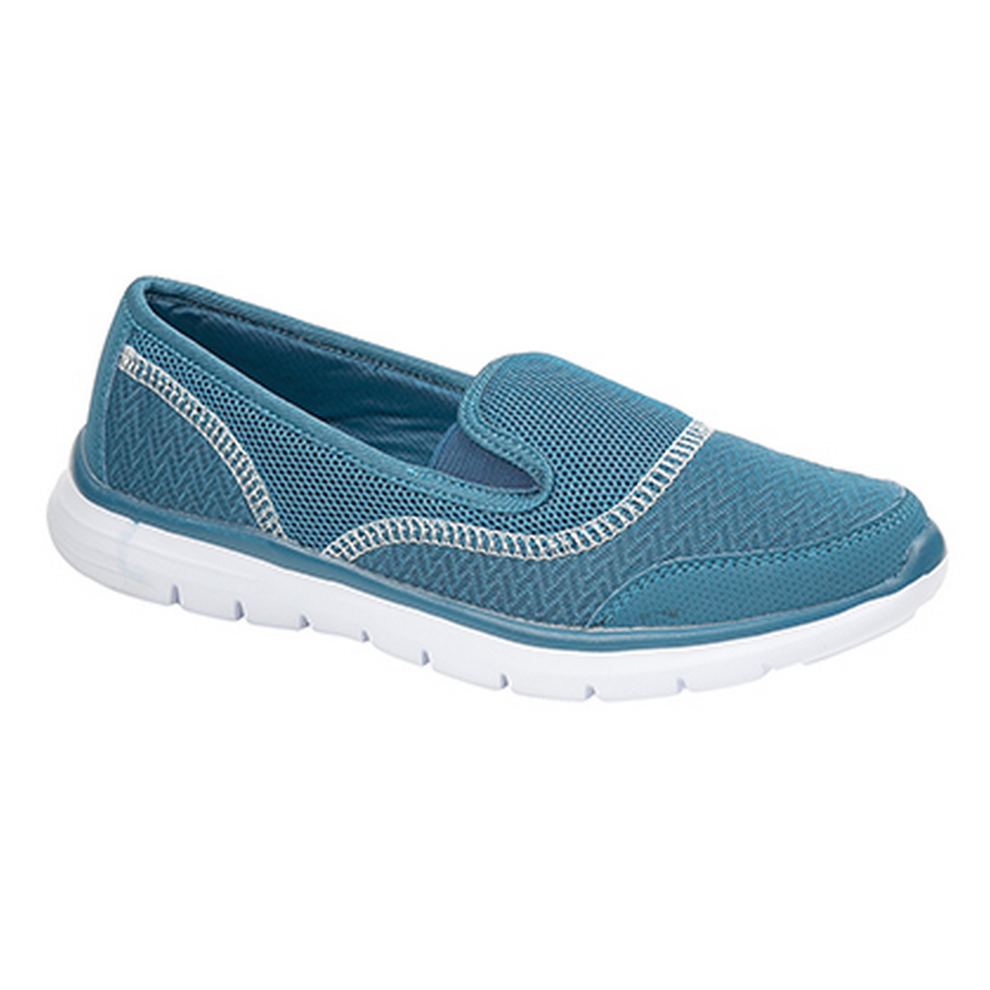 Dek Womens/Ladies Superlight Twin Elastic Gusset Leisure Shoes (DF1085