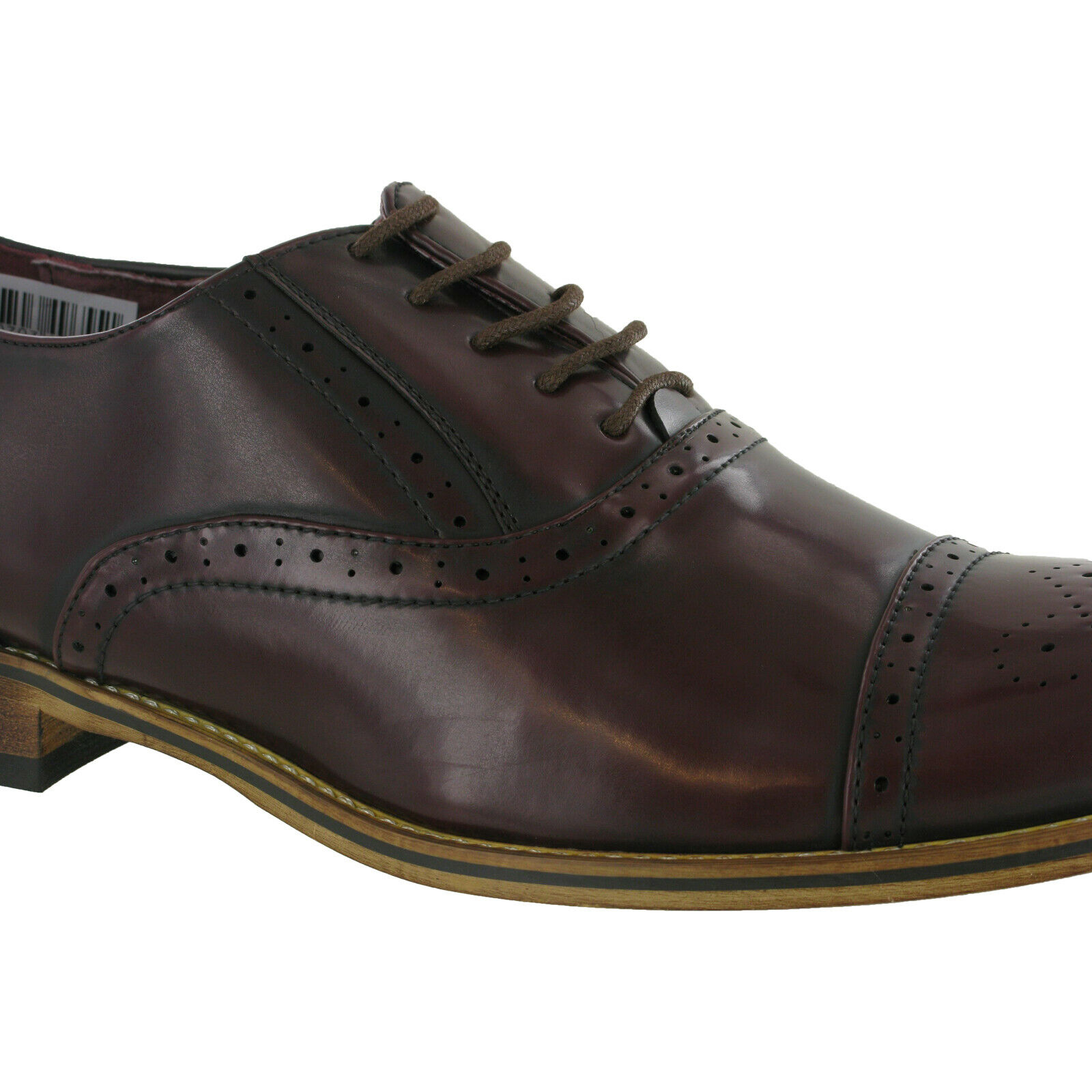 Goor Mens Capped Lace Oxford Brogue Shoes (DF1189) eBay